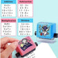 Digital Number Teaching Stamp Roller Addition, Subtraction, Multiply & Divide Math Stamp