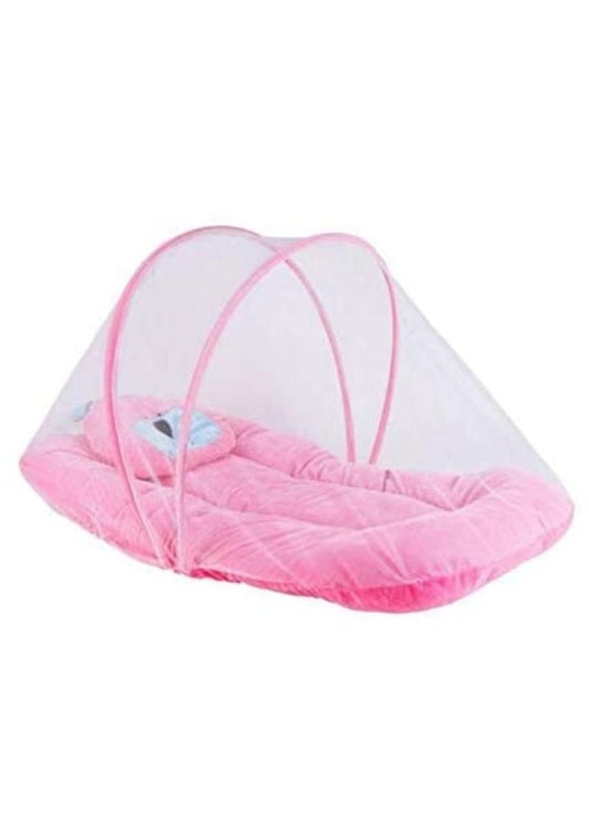 New Born Baby Bedding Set with Protective Mosquito Net and Pillow